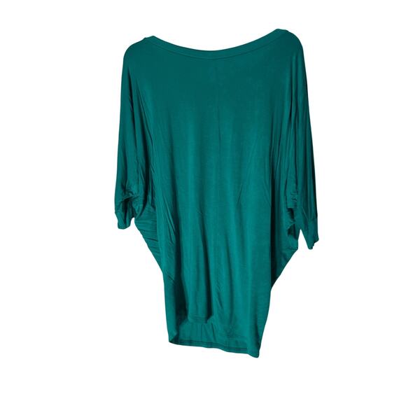 Loved In Green Oversized Sleeves Tunic Women's L Shirt - Picture 5 of 6